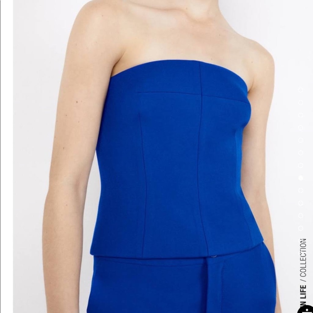 Zara Straight Neck Bustier